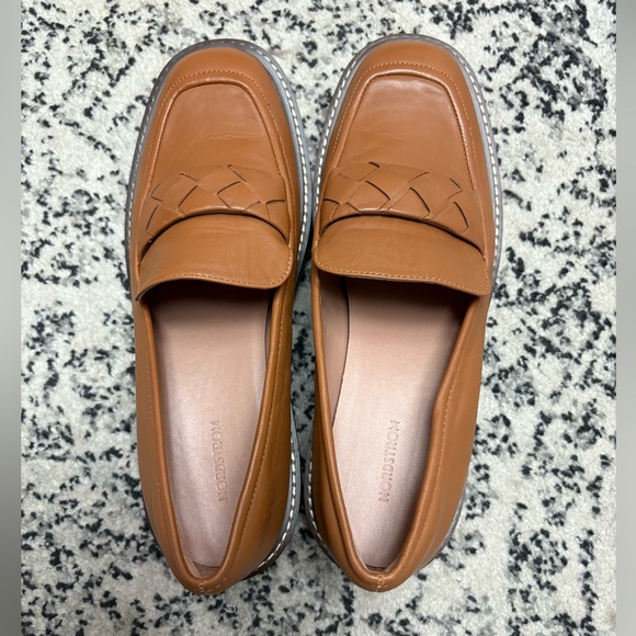 Nordstrom Tan Leather Loafers - Picture 1 of 8
